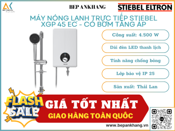 Máy nước nóng trực tiếp Stiebel Eltron 4500W XGP 45 EC - Nhập khẩu Thái Lan
